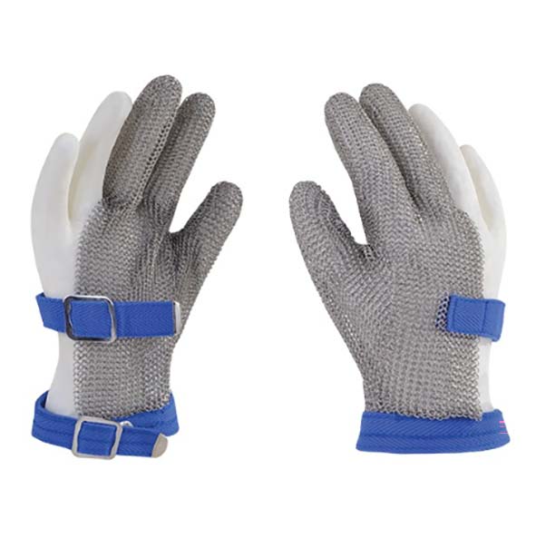 GUANTE ANTICORTE ACERO INOXIDABLE 3 DEDOS TALLA L MOD. 50-300L