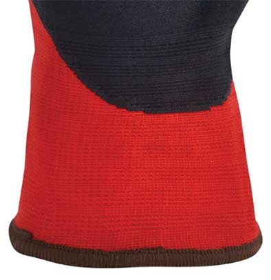 GUANTE NYLON ROJO CON POLIMERO EN PALMA MOD.51-830 - Image 2