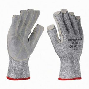 GUANTE POLIE C/CARNAZA Y TEJIDO KEVLAR EN PALMA MOD. 51-628